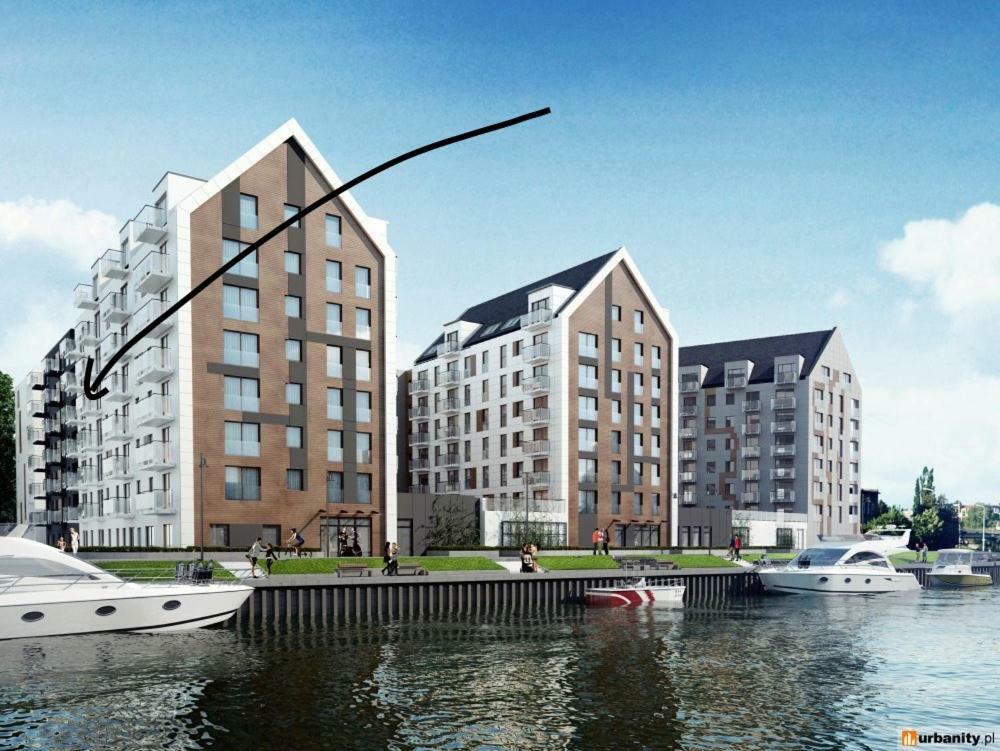Apartament Morski Nowa Motlawa Apartment Gdansk Bagian luar foto